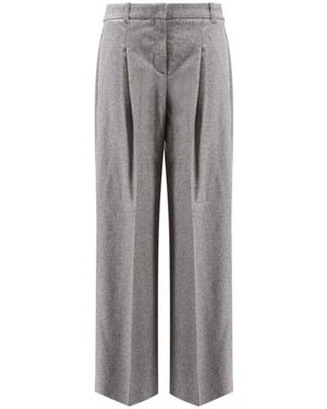 BOSS Wide Trousers - Gris