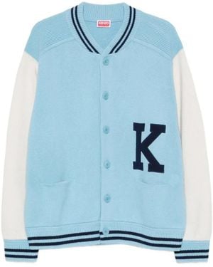 KENZO Cardigans - Blue