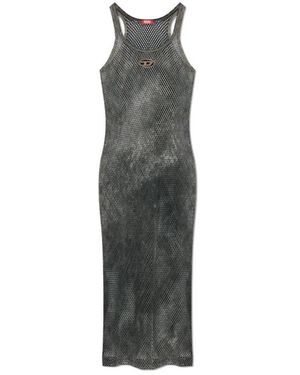 DIESEL Midi Dresses - Grijs