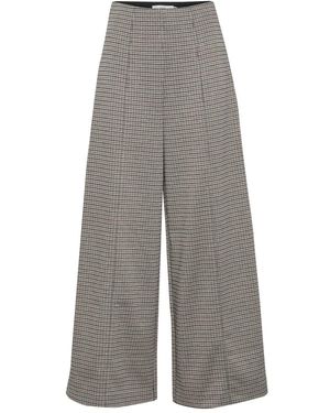 Ichi Wide Trousers - Grigio