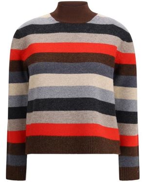 Tory Burch Gestreepte Trui - Rood