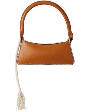 Dentro Savvas lederhandtasche - Braun