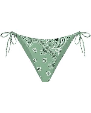 Mc2 Saint Barth Brasilianisches Bandanna-Bikini - Grün