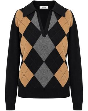 Jucca V-Neck Knitwear - Negro