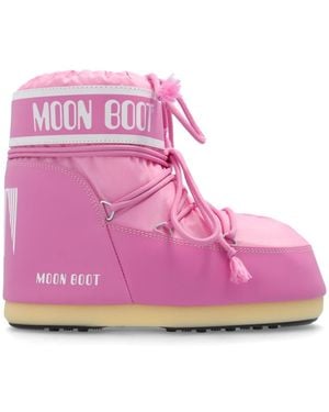 Moon Boot Schoenen ,Roze ,Nylon Icon Low Nylon - Paars