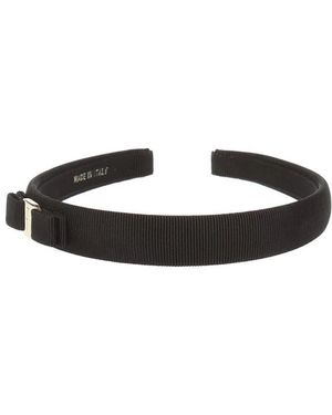 Ferragamo Appliqued headband - Schwarz