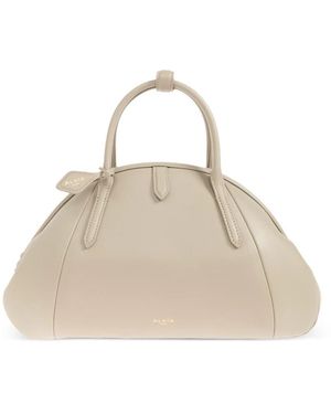 Alaïa Portemonnee Handtas - Naturel