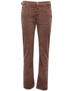 Jacob Cohen Velvet Broek Kimberly Slim - Bruin