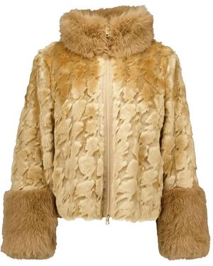 Marc Cain Faux Fur & Shearling Jackets - Métallisé