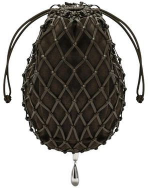 SAVETTE Macramé Pouch - Zwart