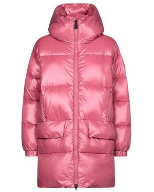 Save The Duck Jassen ,Roze ,Leer Kesha Coat