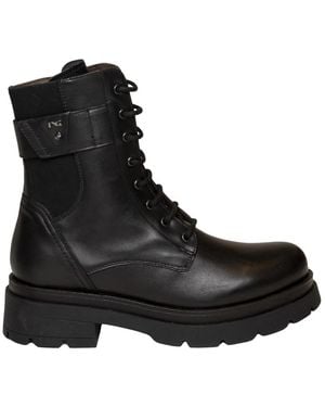 Nero Giardini Lace-Up Boots - Nero
