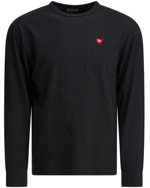 Human Made Long Sleeve T-Shirts - Black