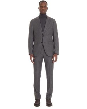 ZEGNA Single Breasted Suits - Grey