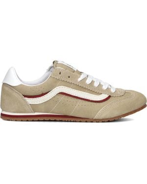 Vans Taupe Lowpro Sneakers Für Damen - Weiß
