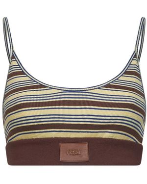 Fendi Sleeveless Tops - Gris