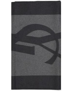 Saint Laurent Silky Scarves - Grey