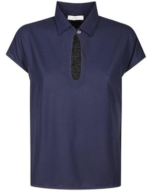 Zanone Polo Shirts - Blauw