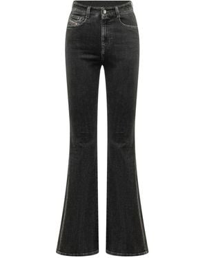 DIESEL Flared Jeans - Negro