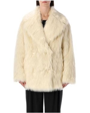 Stand Studio Faux Fur & Shearling Jackets - Naturel