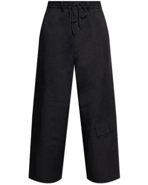 Y-3 Wide Trousers - Nero