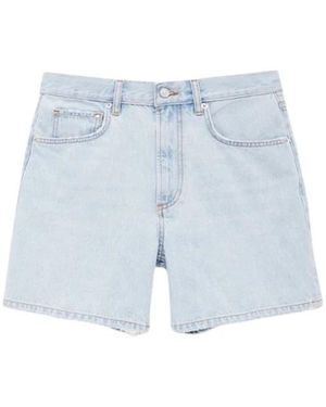 Anine Bing Denim Shorts - Azul