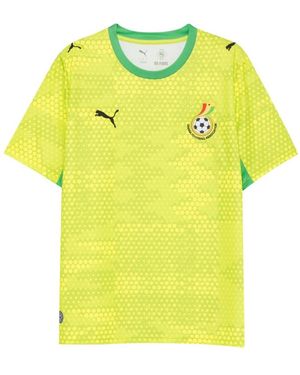 PUMA Fitness ,Groen ,Training T-Shirt - Geel