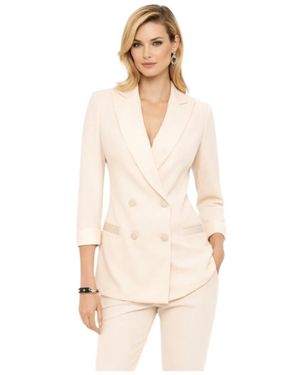 Imperial Jassen ,Roze ,Polyester Ju 25 Blazer - Naturel