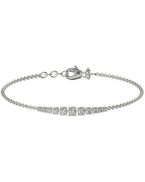 John Richmond Bracciale Con Punti Luce A Scalare - Weiß