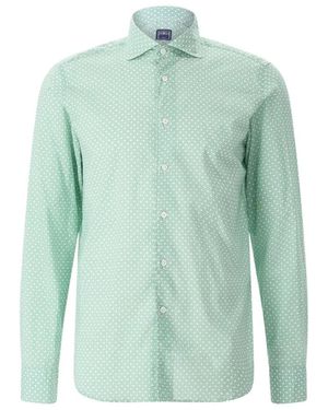 Fedeli Casual Shirts - Green