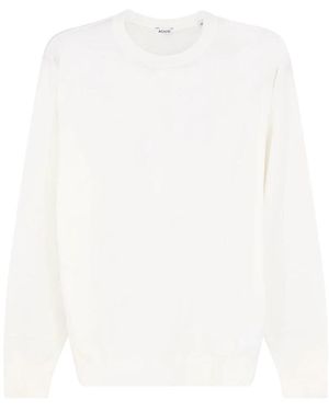 Aspesi Round-Neck Knitwear - Blanco