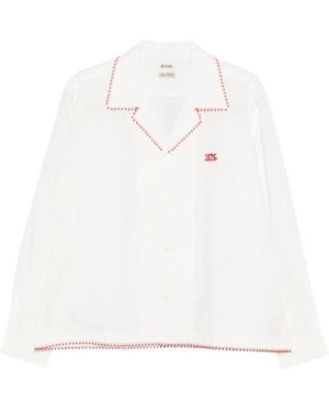 Bode Overhemden ,Wit ,Casual Shirts