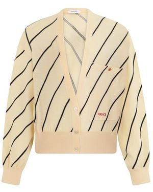 Versace Cardigans - Natural