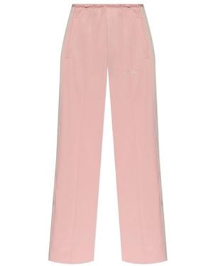 Palm Angels Straight Trousers - Rosa