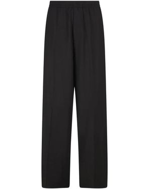 Balenciaga Wide Trousers - Black