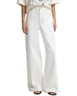 BOSS Wide Trousers - White