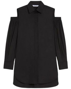 Max Mara Overhemden ,Zwart ,Shirts