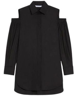 Max Mara Overhemden ,Zwart ,Shirts