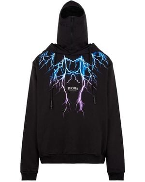 PHOBIA ARCHIVE Hoodies - Black