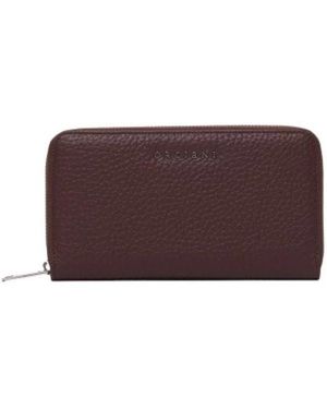 Orciani Soft Zip-Around Wallet - Braun