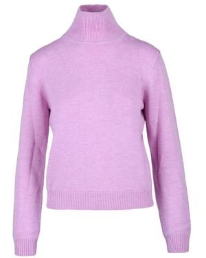 Ballantyne Turtlenecks - Purple
