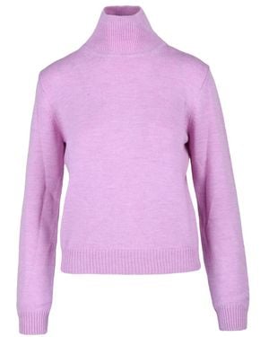 Ballantyne Turtlenecks - Violet