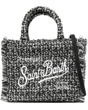 Mc2 Saint Barth 01323I 0010 Emb Handtasche Mit Riemen - Schwarz