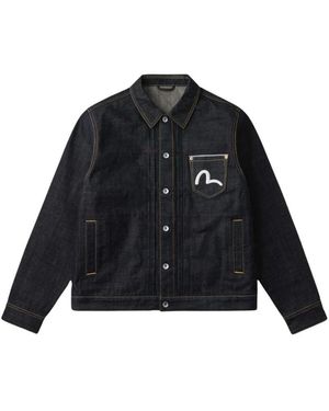 Evisu Denim Jackets - Azul