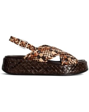 Pons Quintana Flat Sandals - Marrón