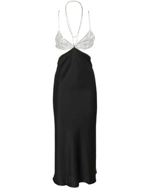 Dodo Bar Or Elegantes beatrice kleid - Schwarz