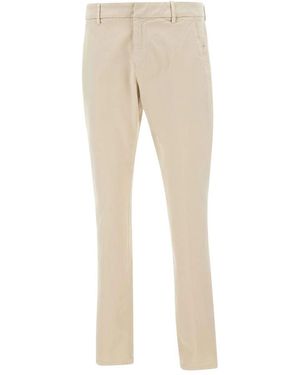 Dondup Slim-Fit Trousers - Natural