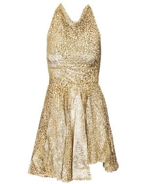 Self-Portrait Short Dresses - Natural