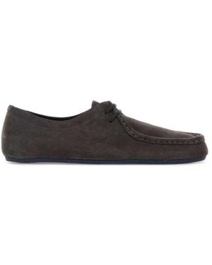 Jil Sander Laced Shoes - Black