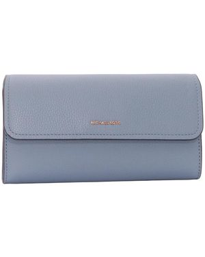 Michael Kors Tassen ,Blauw ,Leer Jet Set Small Smartphone Crossbody